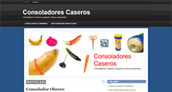 Desktop Screenshot of consoladorescaseros.com
