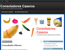 Tablet Screenshot of consoladorescaseros.com